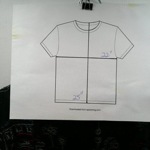 Draper's & Damons Vintage Embroidered Black Denim Lightweight Jacket Size PL - Picture 6 of 6